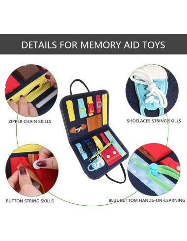 Juguete Fidget Terapéutico Bluefinc para Alzheimer y Demencia