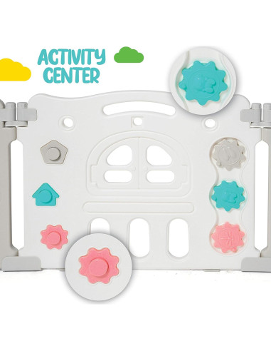 Parque Infantil Plegable Play22 de 14 Paneles - Seguridad para Niños