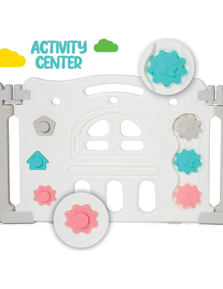 Parque Infantil Plegable Play22 de 14 Paneles - Seguridad para Niños