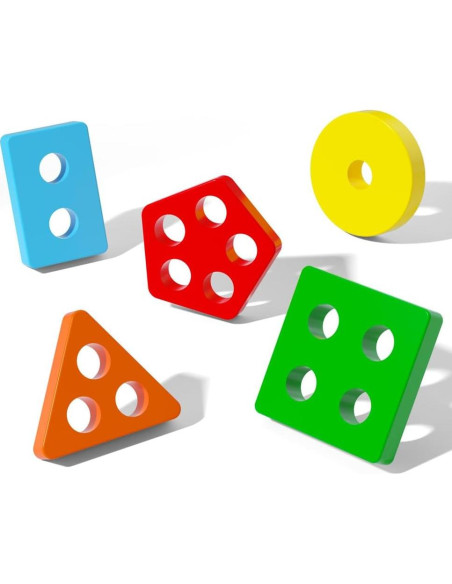 Juguete Clasificador de Formas de Madera GRINNNIE 2-4 Años