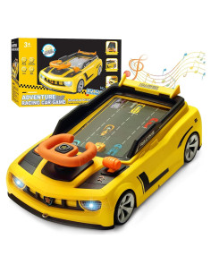 Juguete Volante de Coche DY-GO Interactivo con Música y Luces