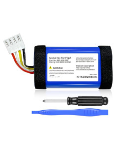 Batería de Reemplazo 8500mAh para JBL Flip 6 - Alta Capacidad