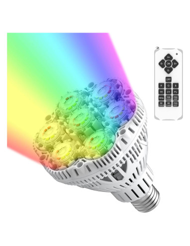 Bombilla LED RGB SANSI 30W E26 2000LM para Piscina