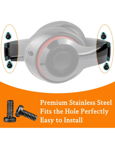 Tornillos de Reemplazo SOULWIT para Auriculares Beats Studio 20pcs