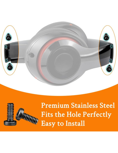 Tornillos de Reemplazo SOULWIT para Auriculares Beats Studio 20pcs