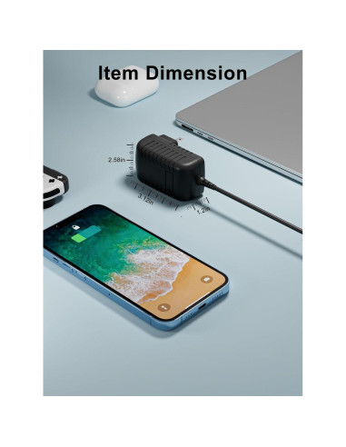 Adaptador de corriente AC 12V 2A 24W TP-Link Deco X20