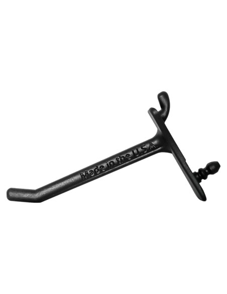 Ganchos de Tablero de Clavos PegPro 2" - 24 Unidades, Negro