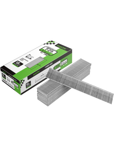 Clavos Brad Galvanizados Meite 18GA 25mm 5000 PCS Caja