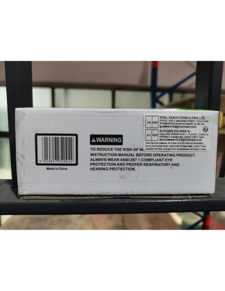 Clavos Brad Galvanizados Meite 18GA 25mm 5000 PCS Caja