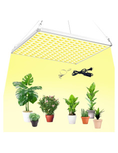 Luz de Cultivo LED 40W CUPAN Espectro Completo para Plantas