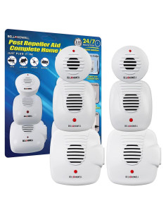 Repelente de Plagas Ultrasónico Bell + Howell Kit 6 Unidades