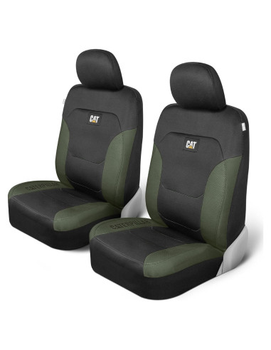 Cubiertas de Asiento Cat FlexFit Verde Cazador - 2 Piezas