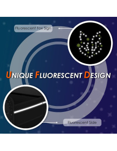 Organizador de Maletero SugarFox 63L Impermeable Plegable Negro 2