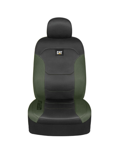 Cubiertas de Asiento Cat FlexFit Verde Cazador - 2 Piezas