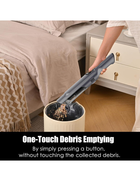 Aspiradora de Mano Inalámbrica PROMOMO 711PRO14000PA 0.64kg Aspiradora de Mano Inalámbrica PROMOMO 711PRO14000PA 0.64kg