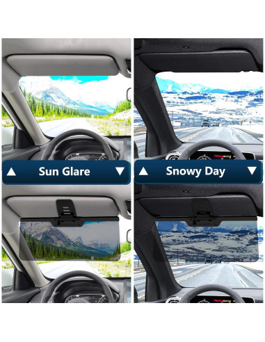 Extensor de Visera Solar Woqucute Polarizado UV400 34.8cm