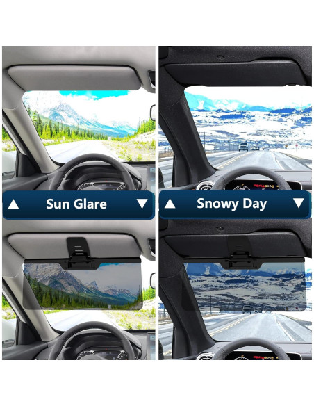 Extensor de Visera Solar Woqucute Polarizado UV400 34.8cm