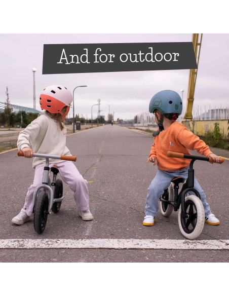 Bicicleta de Equilibrio Chillafish Charlie 10" Negra Ajustable