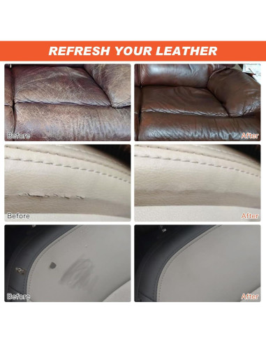 Relleno de Cuero Grpoche 127g para Reparar Agujeros y Rayones