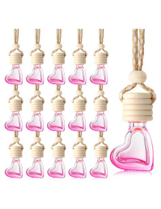 20 Botellas Difusoras de Ambientador para Auto LOYIM Corazón