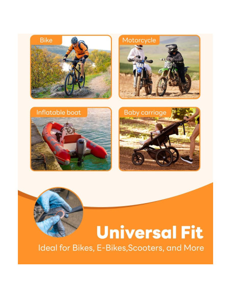 Kit de reparación de neumáticos de bicicleta Hdnbsp 35 piezas