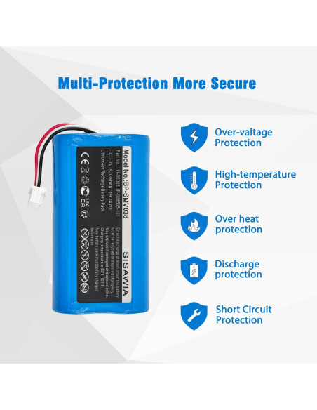 Batería de Reemplazo para Sonos Roam 5200mAh 3.7V