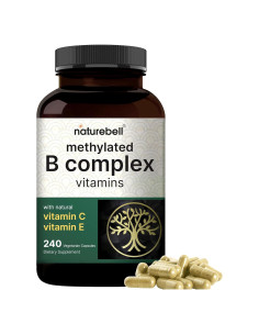 Vitaminas B Complejo Metiladas NatureBell 240 Cápsulas Veg.