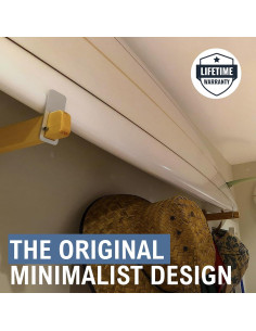 Soporte de Exhibición para Tabla de Surf StoreYourBoard Madera 2