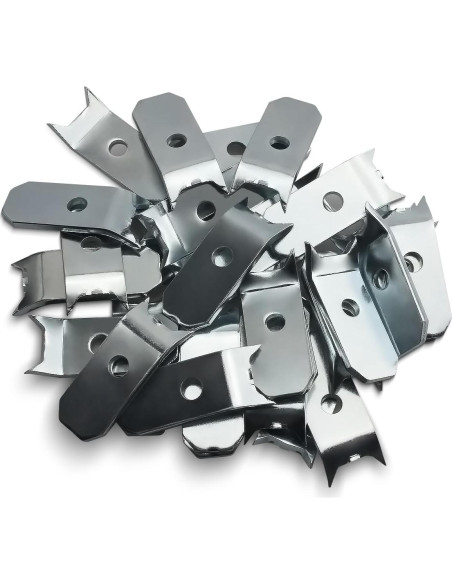 48 Clips de Sujeción para Suelo de Remolque SAQXK Acero