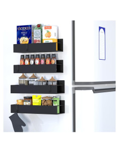 Estante Magnético de Especias GD - 5 Organizadores con Imán Fuerte