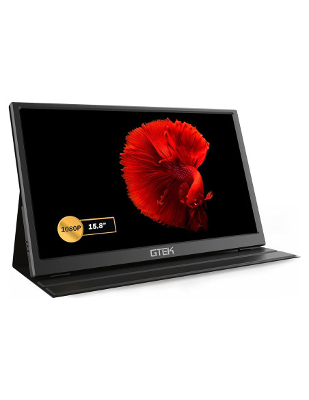 Monitor Portátil GTEK 15.8" IPS Full HD 1920x1080 con Altavoz Monitor Portátil GTEK 15.8" IPS Full HD 1920x1080 con Altavoz
