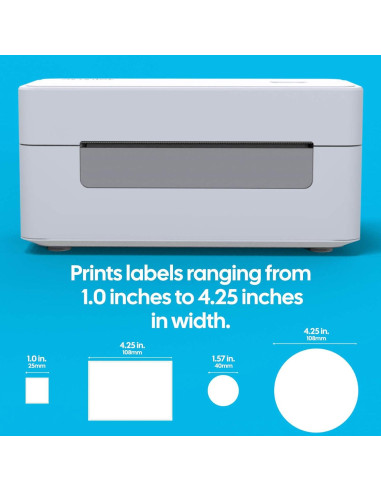 Impresora Térmica de Etiquetas Airuntek 4x6 Bluetooth Wi-Fi