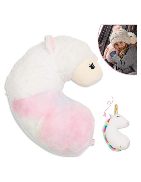 Almohada de Cinturón de Seguridad XDEMODA Llama Blanca 317g