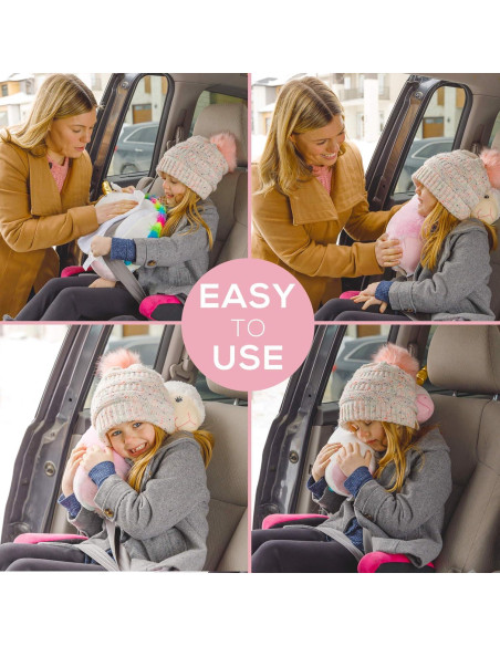 Almohada de Cinturón de Seguridad XDEMODA Llama Blanca 317g