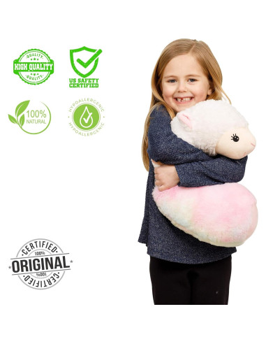 Almohada de Cinturón de Seguridad XDEMODA Llama Blanca 317g