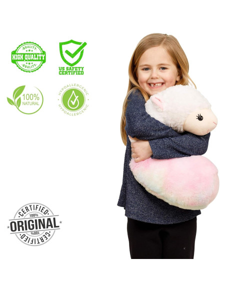 Almohada de Cinturón de Seguridad XDEMODA Llama Blanca 317g