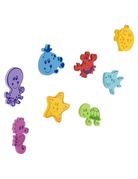 Nuby Set de Animales de Baño Flotantes de Espuma 16 Piezas