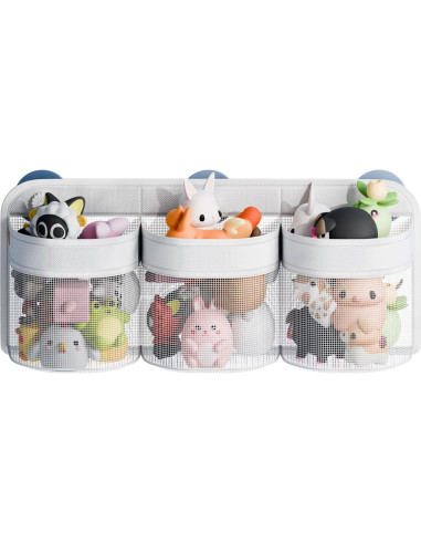 Organizador de Juguetes de Baño Y.duck con Malla Transpirable