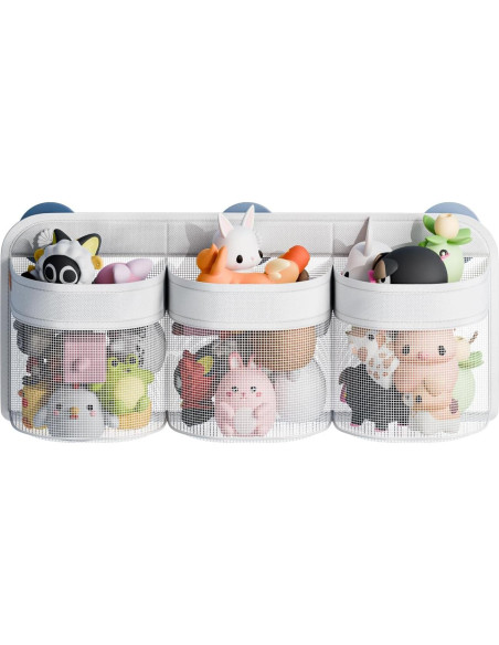 Organizador de Juguetes de Baño Y.duck con Malla Transpirable