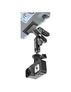 Soporte de cámara para visera de coche Woleyi - 360 ajustable
