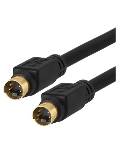 Cable S-Video 7.62 m Big-A 4-PIN Macho a Macho - Negro