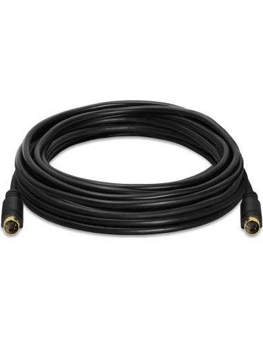Cable S-Video 7.62 m Big-A 4-PIN Macho a Macho - Negro