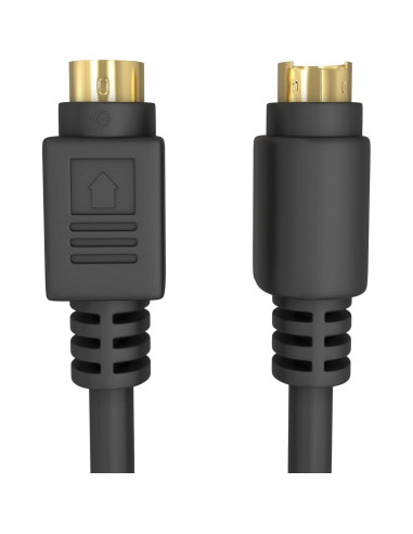 Cable S-Video 7.62 m Big-A 4-PIN Macho a Macho - Negro