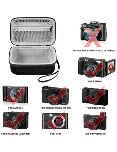 Funda de cámara digital Grapsa para Canon PowerShot 13x9.5x7.9cm 2