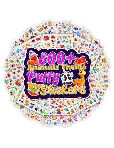 Stickers Esponjosos 3D Coloridos Sinceroduct - 800 Piezas para Niños