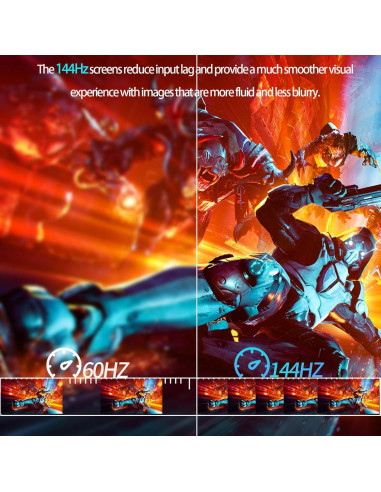 Monitor Portátil StarXnDa 14" 2560x1600p 144Hz USB-C HDMI