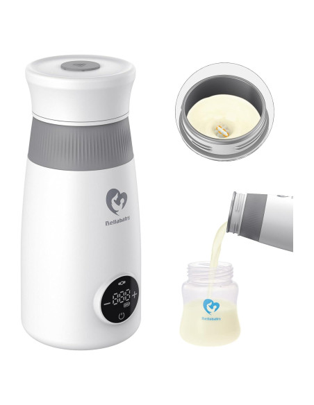 Calentador y Mezclador de Leche Portátil Bellababy 295 ml Calentador y Mezclador de Leche Portátil Bellababy 295 ml