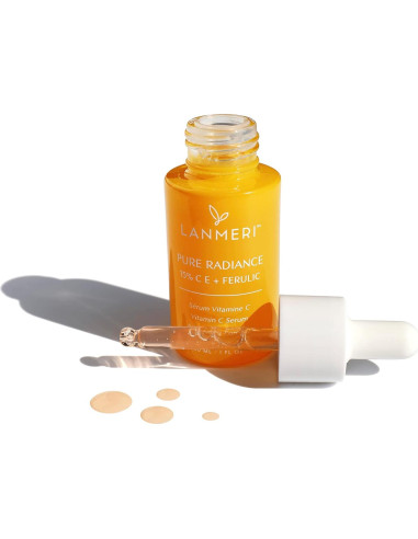 Suero Facial de Vitamina C Lanmeri 3pack 15% Antienvejecimiento