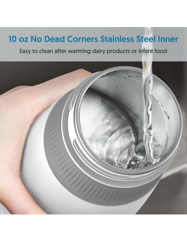 Calentador y Mezclador de Leche Portátil Bellababy 295 ml