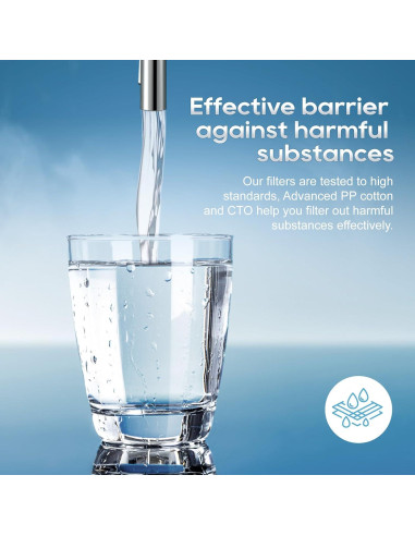 Filtro de Agua Doble Externo Drkerr 3/4" para RV y Barcos